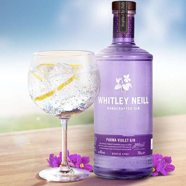 Whitley Neill Parma Violet Gin (700ml) - Image 2