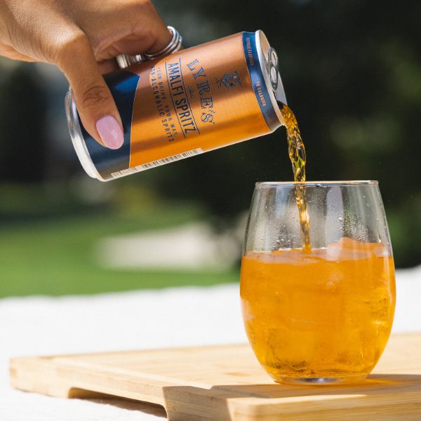 Lyre's Amalfi Spritz RTD Cocktail (250ml x 24 cans) (Non-alcoholic) - Image 2